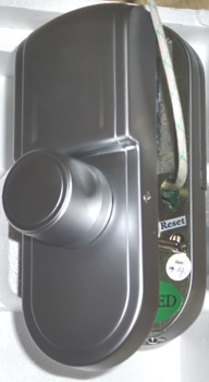 FP980A指紋認証ドアロックシルバーカラー